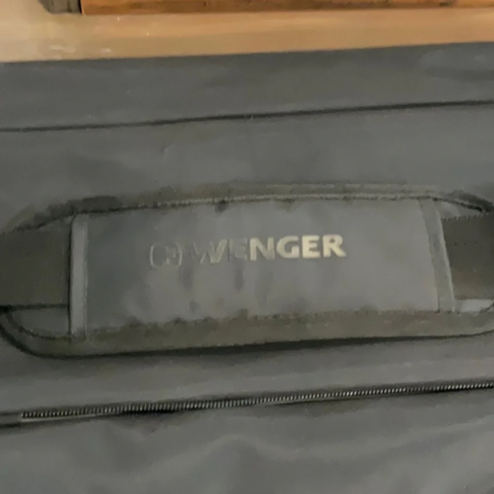 Wenger Black Professional Laptop Bag with Durable Design